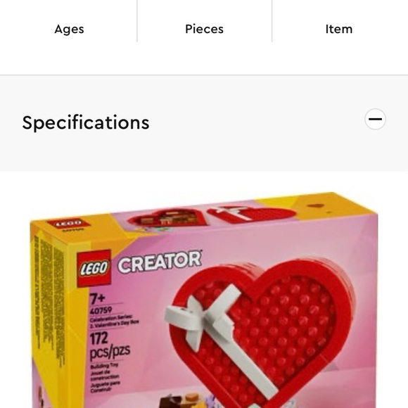 LEGO Valentine’s Day Box - Picture 6 of 6